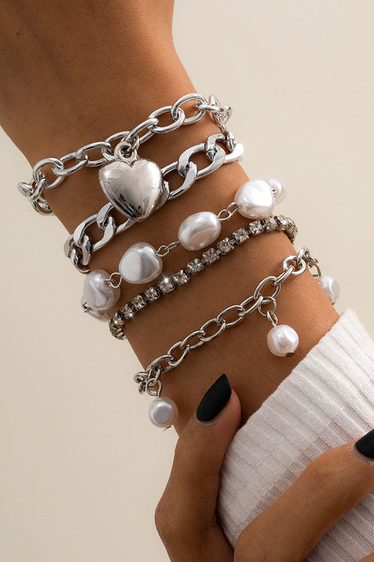 Pulseras Sólidas Diarias de Moda