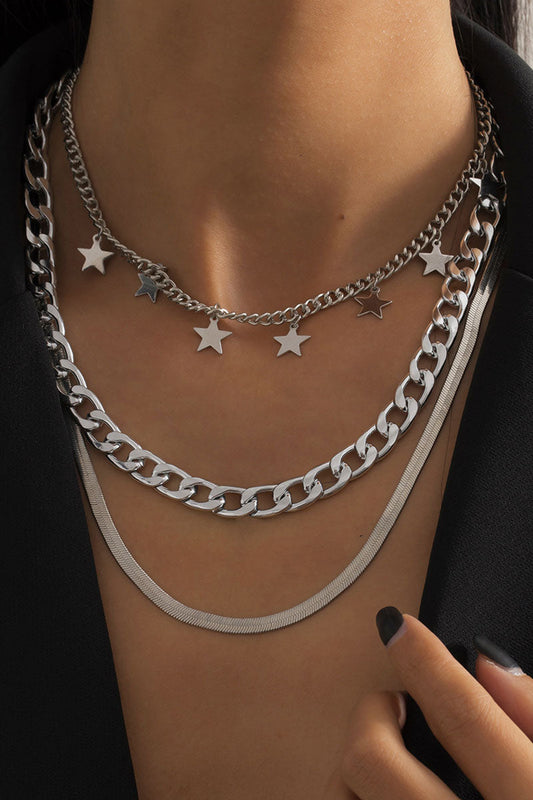 Collares Sencillos De Moda Con Retazos Sólidos