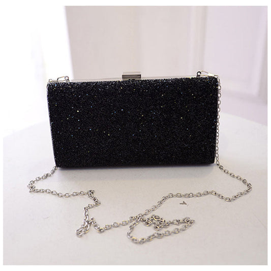 Bolsos Sólidos de Moda con Pedrería Termofijada