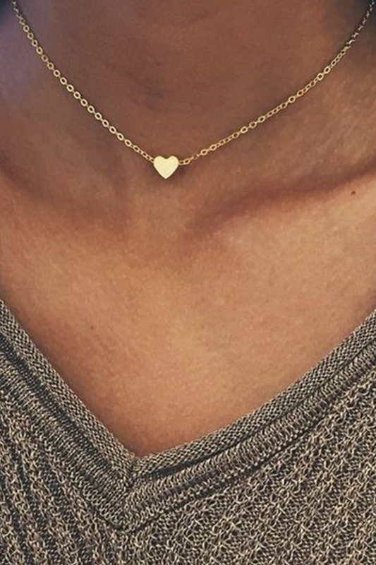 Collares llamativos sexy con cadenas sólidas y uniones divididas