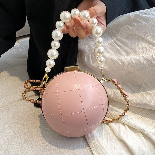 Bolsos Casuales con Parches y Perlas
