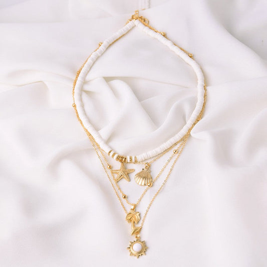 Collares estilo patchwork casual diario vintage