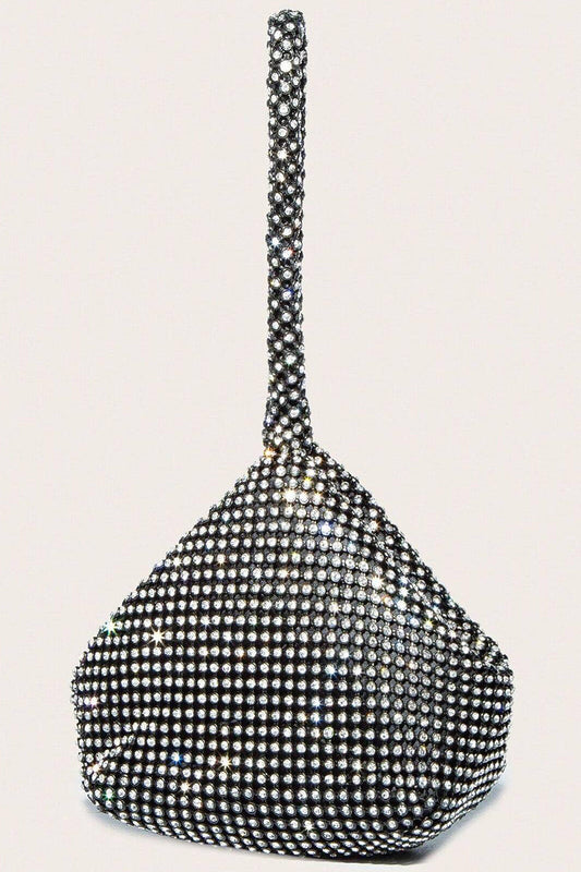 Bolsos diarios de color sólido con decoración de diamantes de imitación (3 colores)