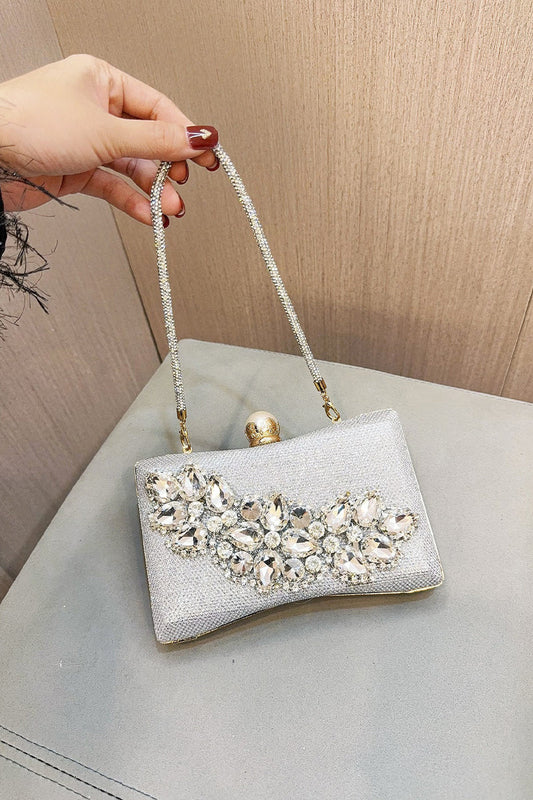 Bolsos diarios con adornos de diamantes de imitación (3 colores)