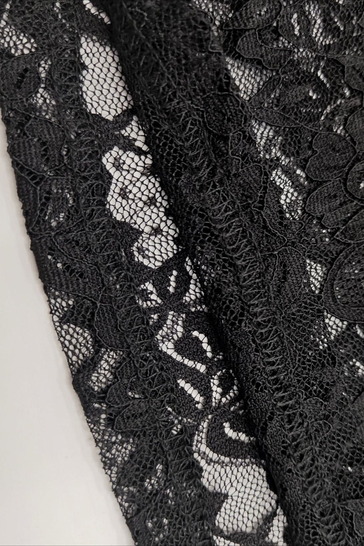 Off Shoulder Lace Bodycon Long Sleeve Tee