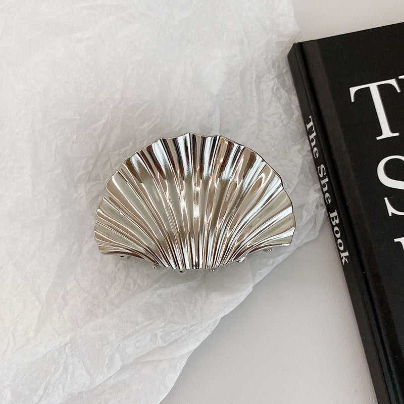 Seashell Wave Design Hair Claw