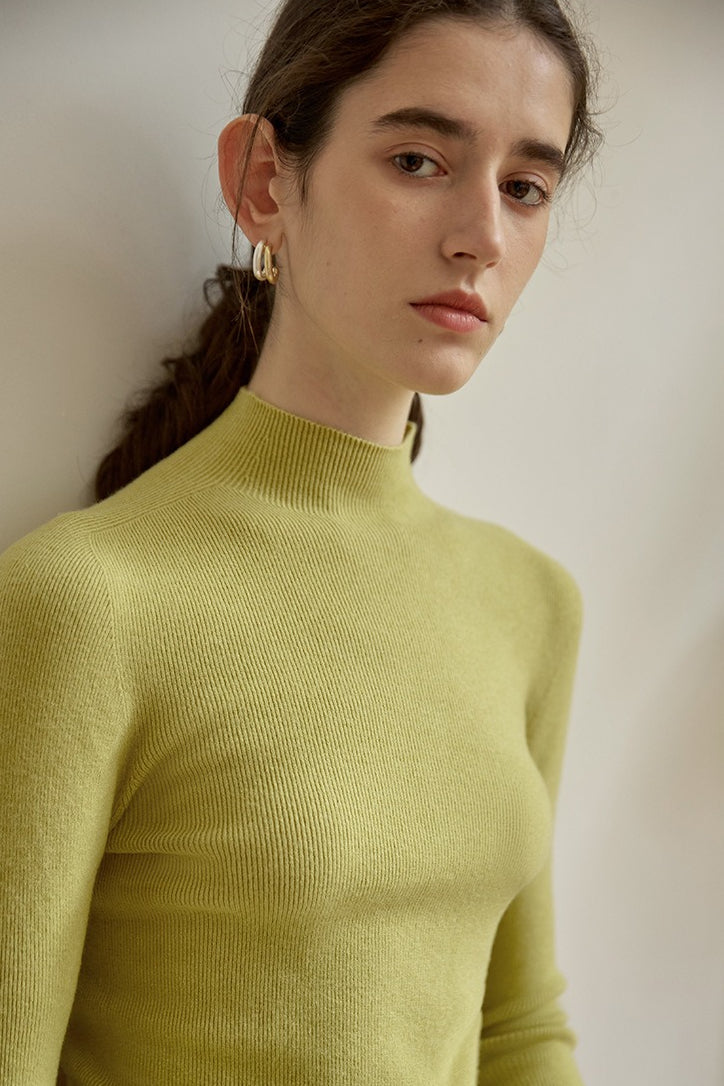 Thermal Slim Long Sleeve Knit Top