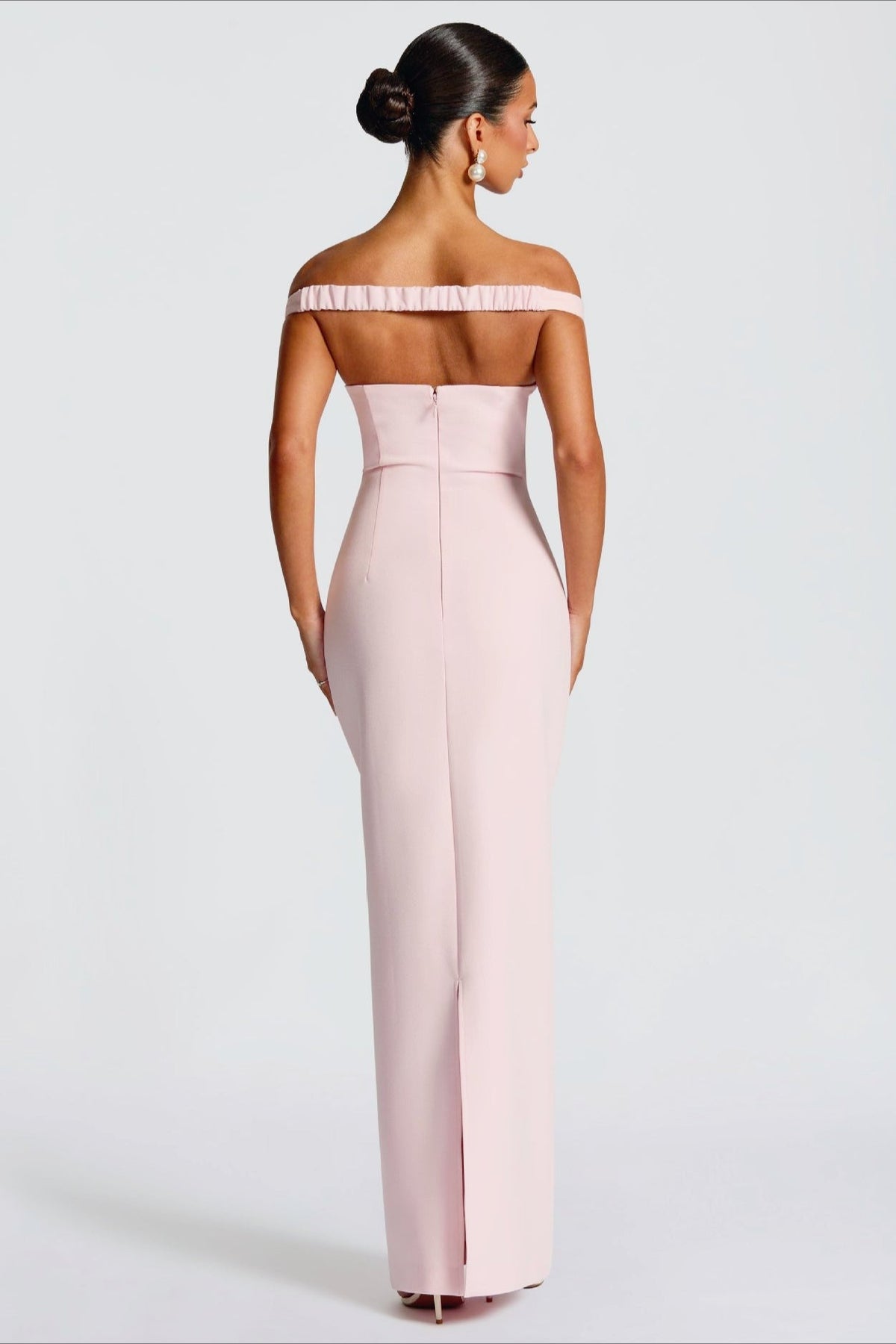 Stretch Off-Shoulder Bodycon Birthday Dress