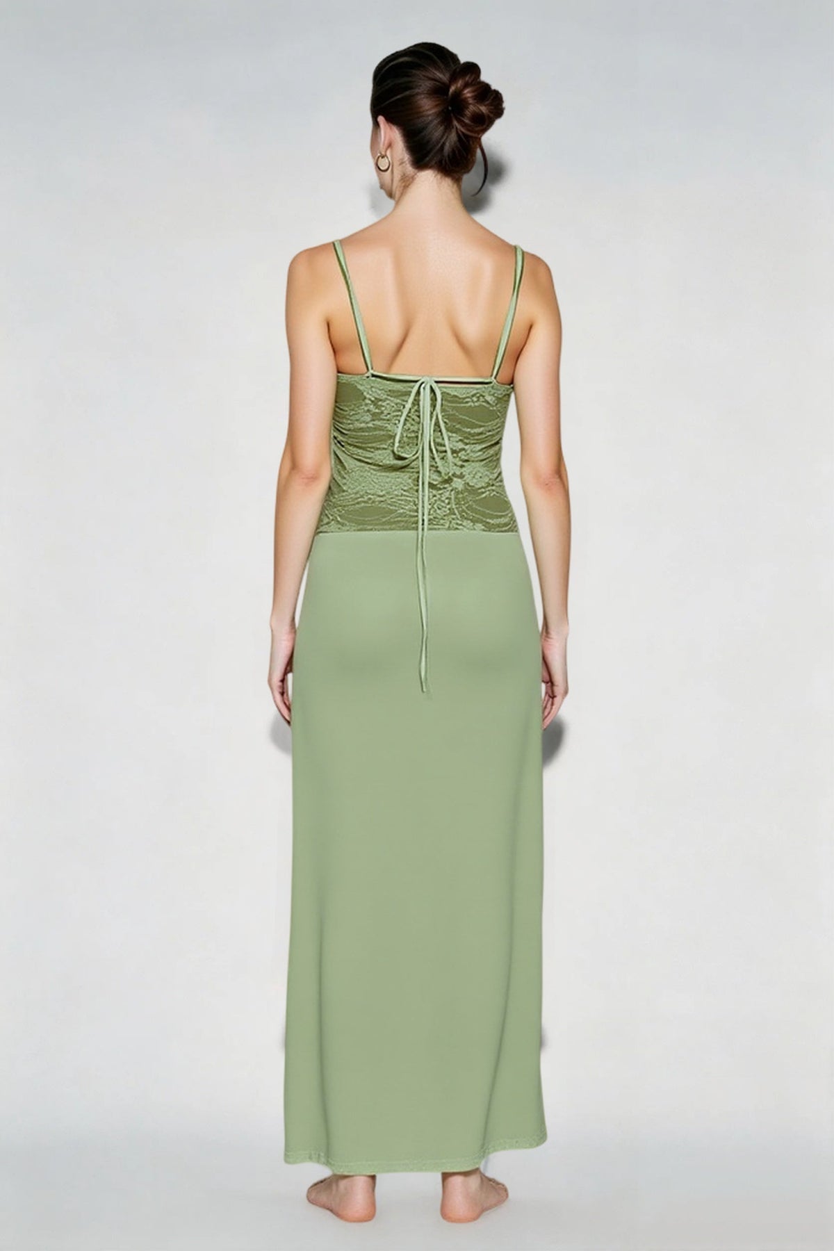 Slim Fit Lace Cami Lace Dress