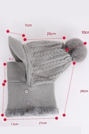 Thermal Fleece Lined Balaclava Hat