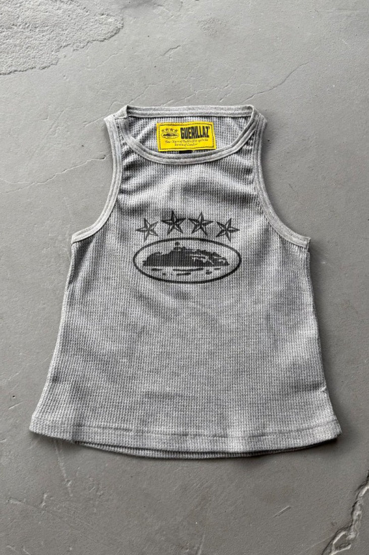 High Street Casual Sleeveless Tank Top