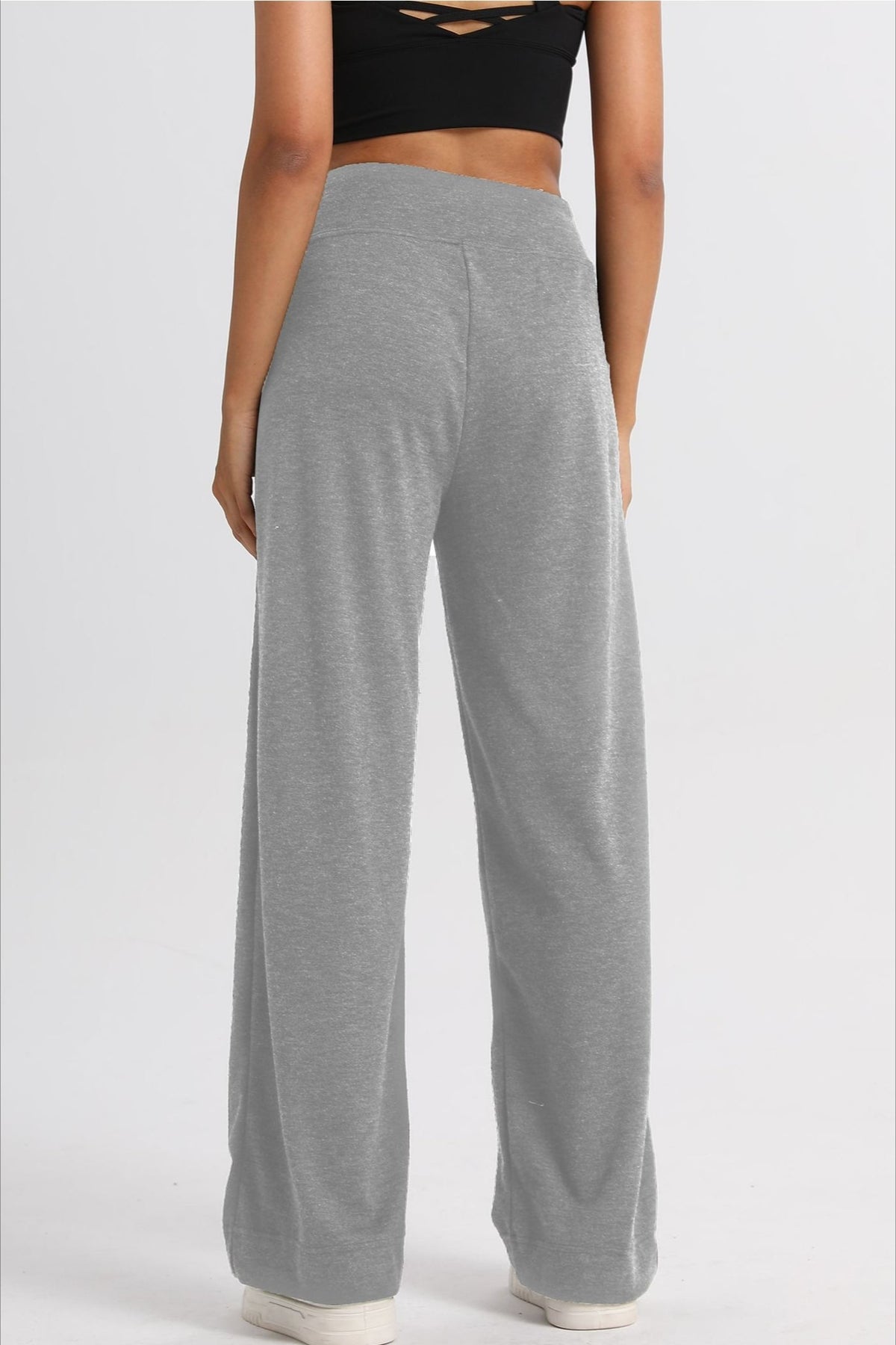 Long Color Block Yoga Knit Pants