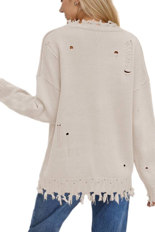 Round Neck Flag Fashion Sweater