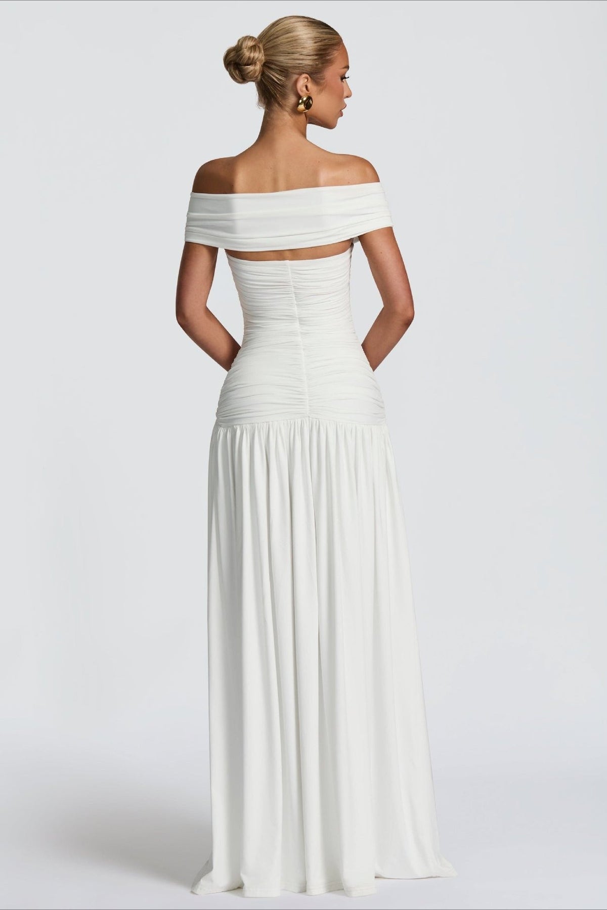 One-Shoulder Asymmetric Slit Birthday Dress
