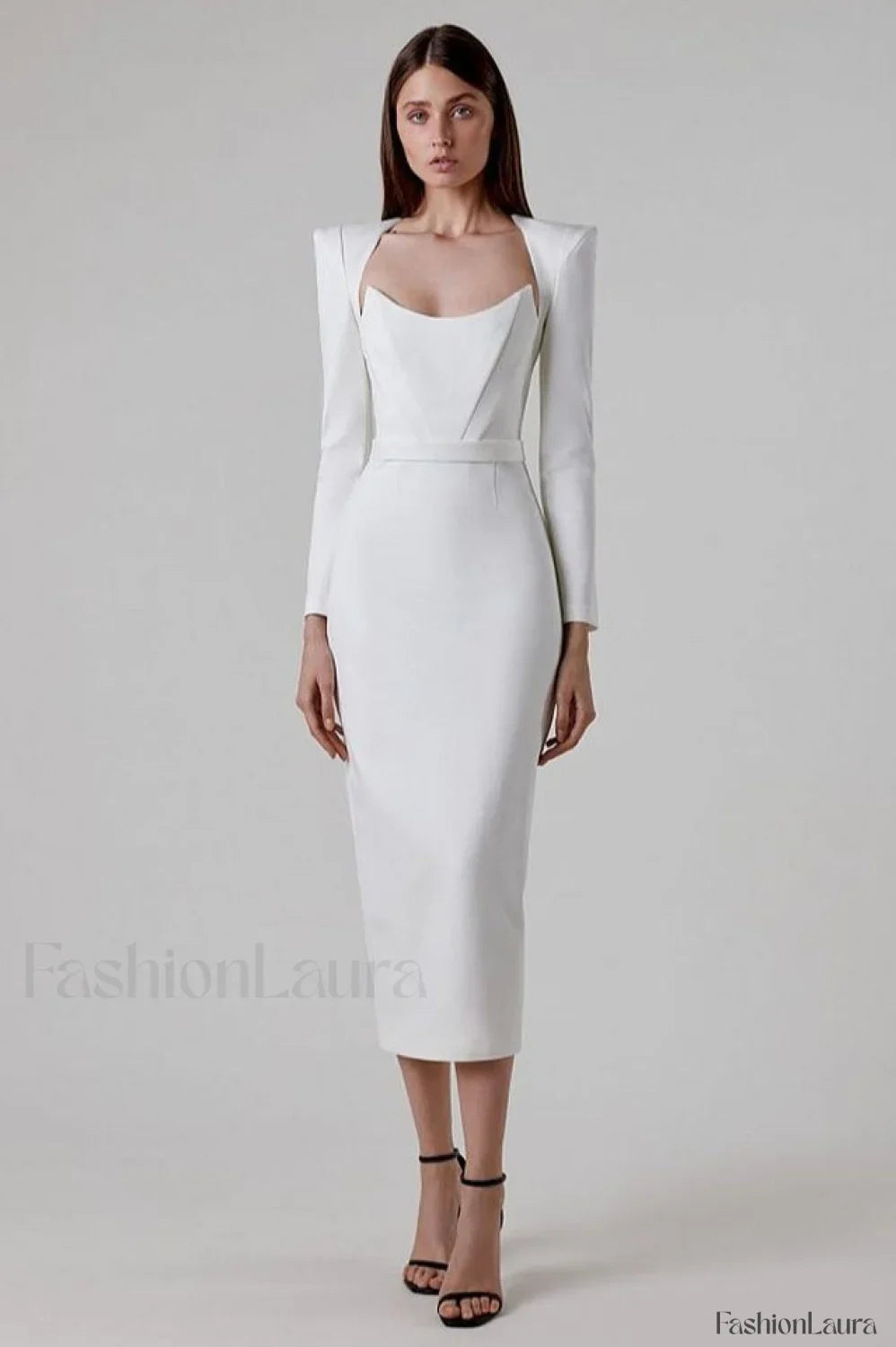 Delilah Bandage Stylish Midi Dress