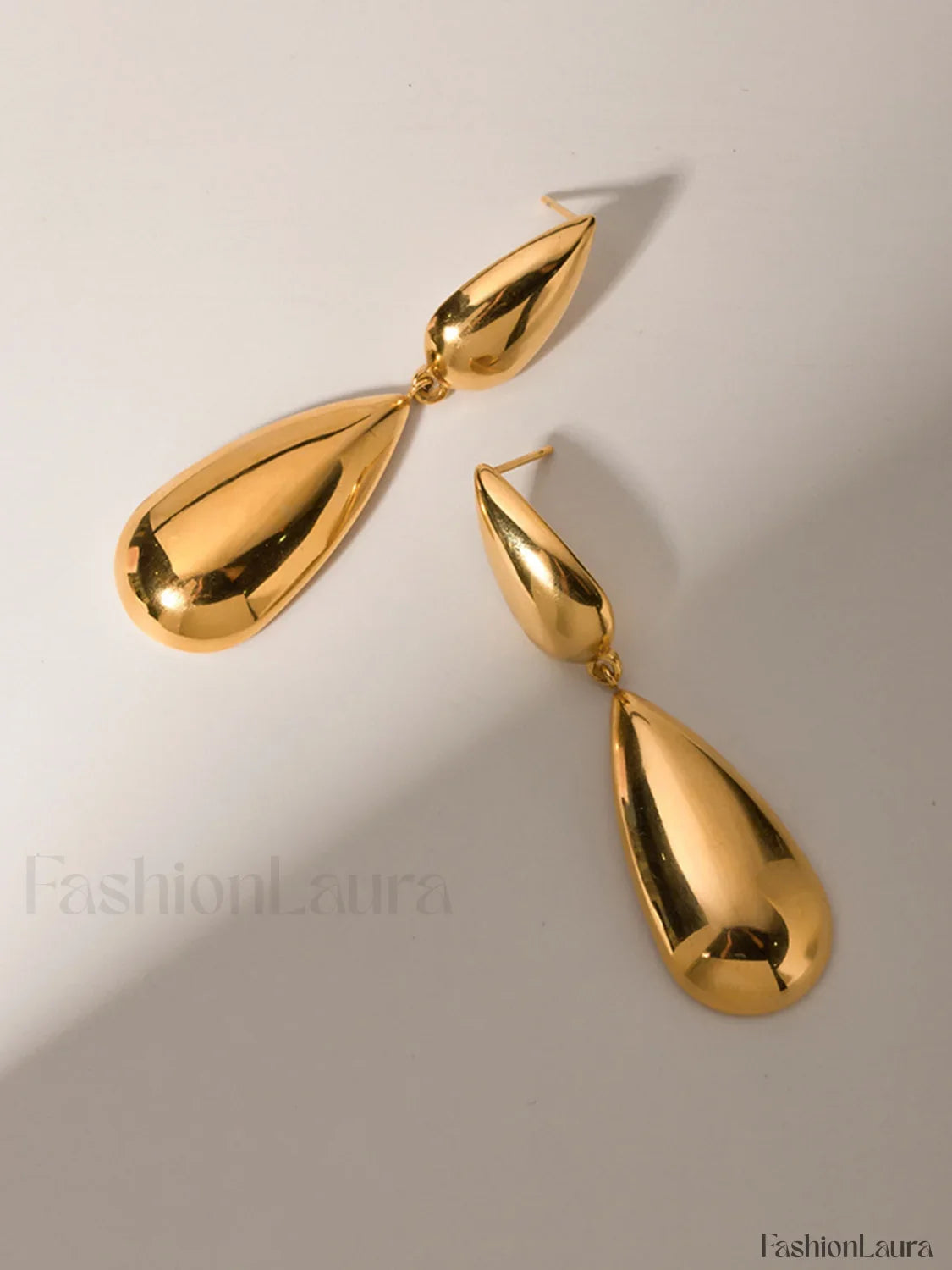 Double Teardrop Earrings