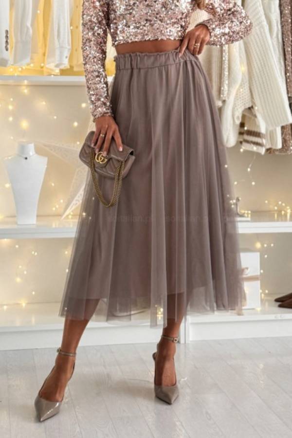 GLIMMER gold&silver sequin blouse
