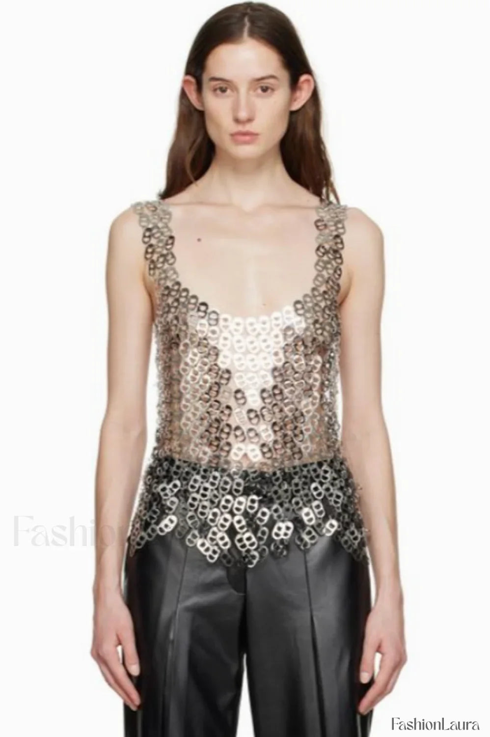 Rein Can-Tab Stylish Chainmail Top