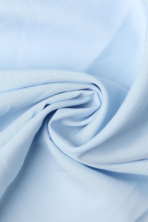 Sky Blue Spaghetti Strap Corset Bustier Basque Waist Gathered Midi Dress