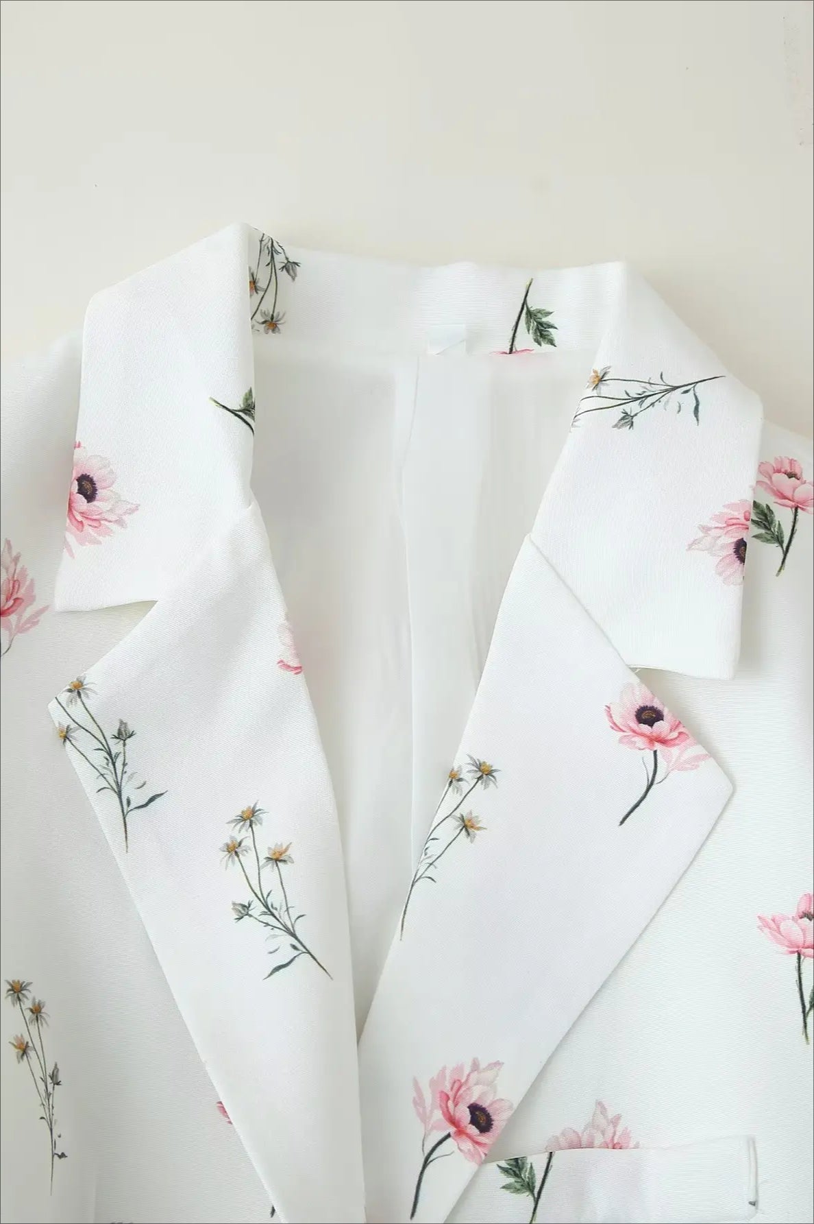 Fashion Long Sleeve Button Lace-up Blazer