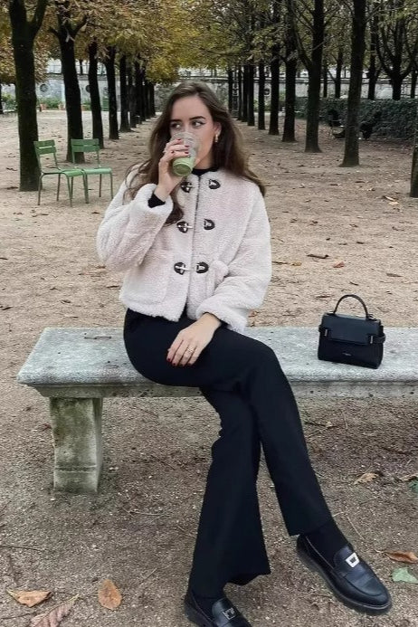 Versatile Winter Fleece Lined Coat