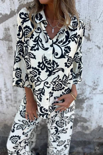 Elegant Women's Two-Piece Set