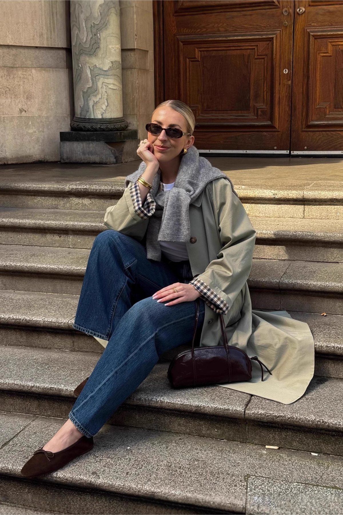 Petite Mid Length Minimalist Relaxed Stylish Overcoat