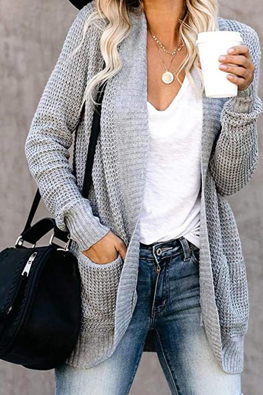 Oversized Knitted Sweater Cardigan