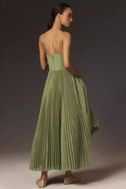 Low-Back Slip Party Dress