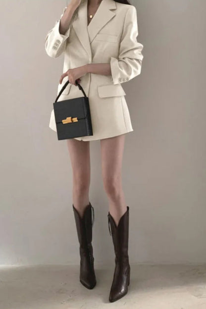 Elegant Pocket Office Blazer