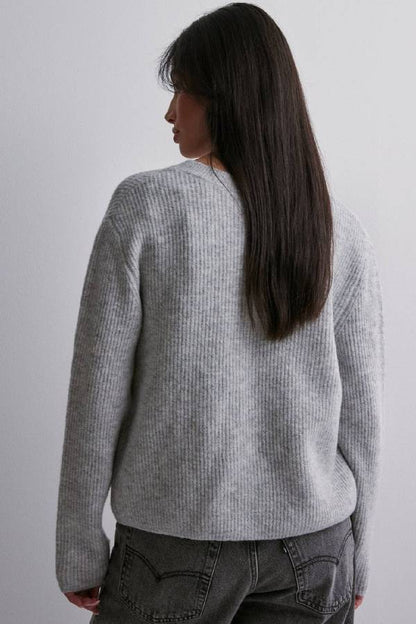 PCSILLY LS REV TIE KNIT NOOS BC