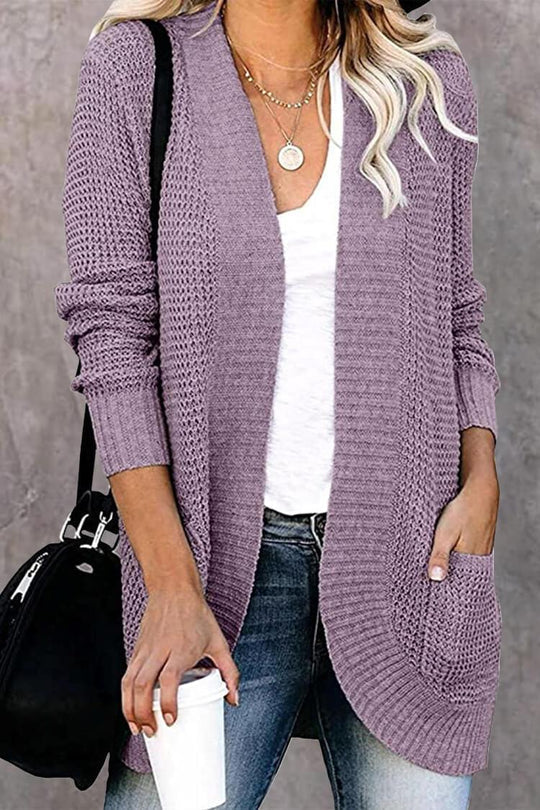 Oversized Knitted Sweater Cardigan