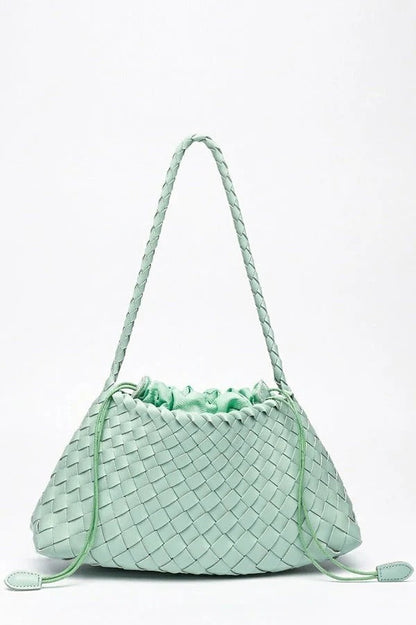 Hand-woven Vintage-style Underarm Shoulder Bag