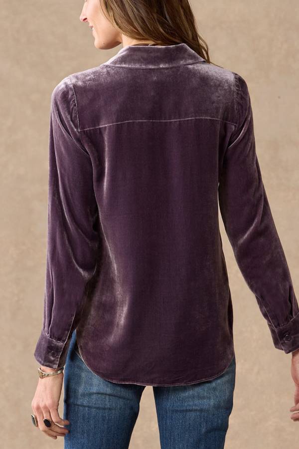 Juliana Velvet Shirt