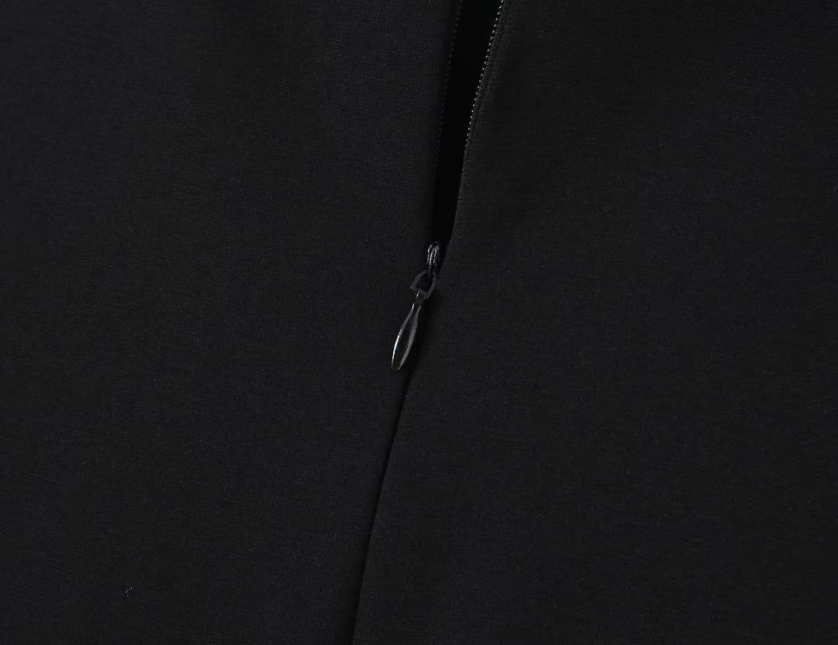 Summer Women Clothing Long Sleeve Zipper Slim Fit Jumpsuit Shorts