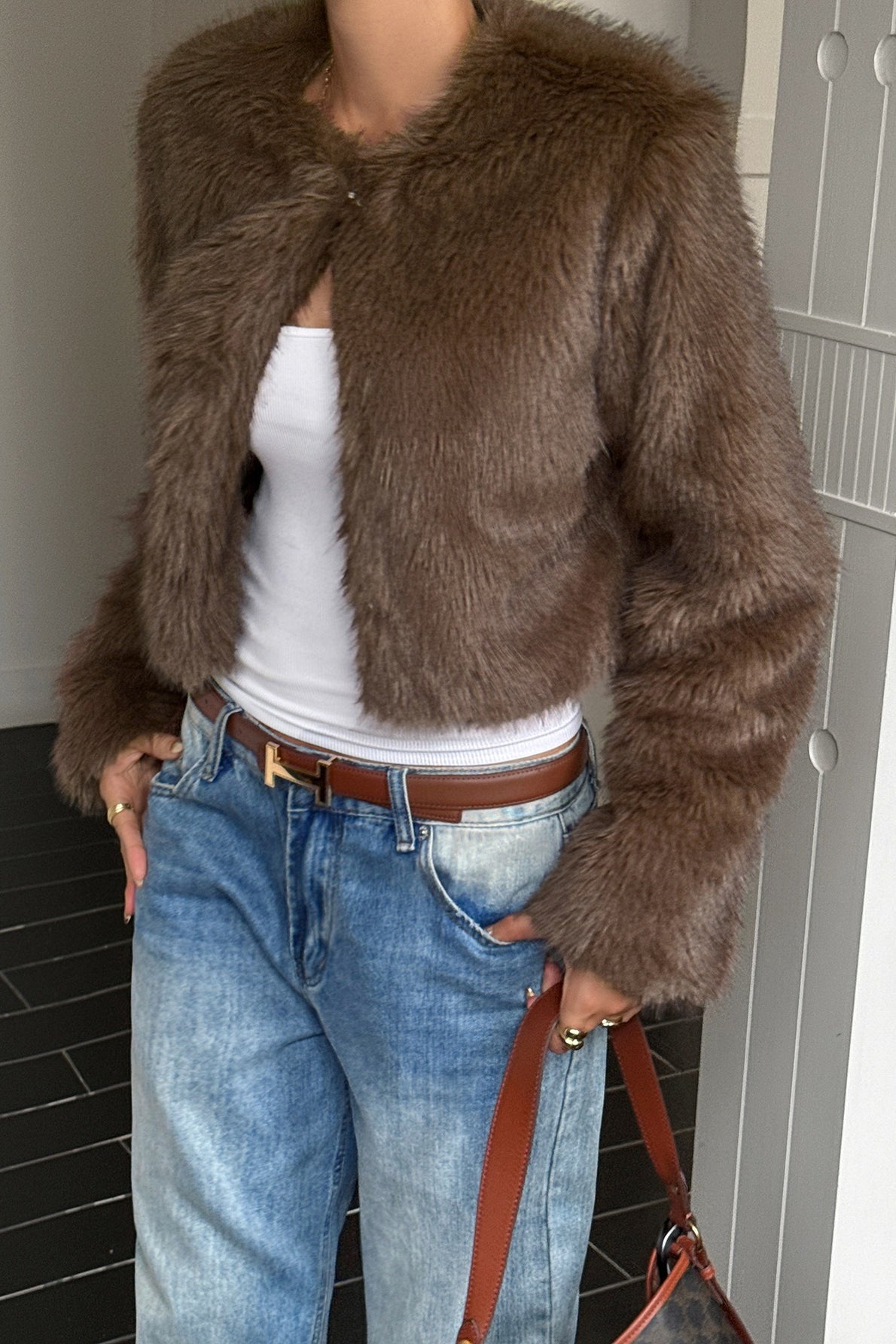 Solid Color Casual Oversized Coat