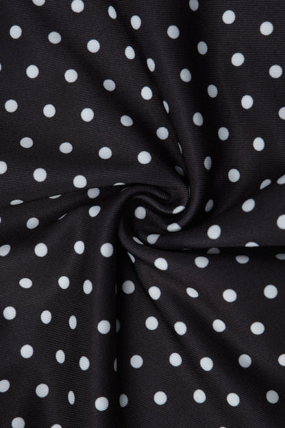 Cute Polka Dot Bow Detail Cami