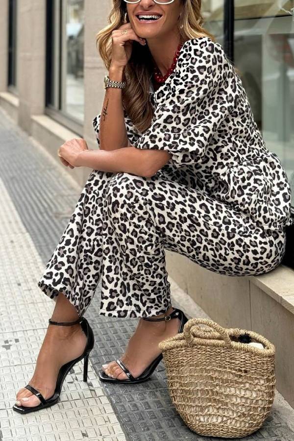 Maribel Print Suit