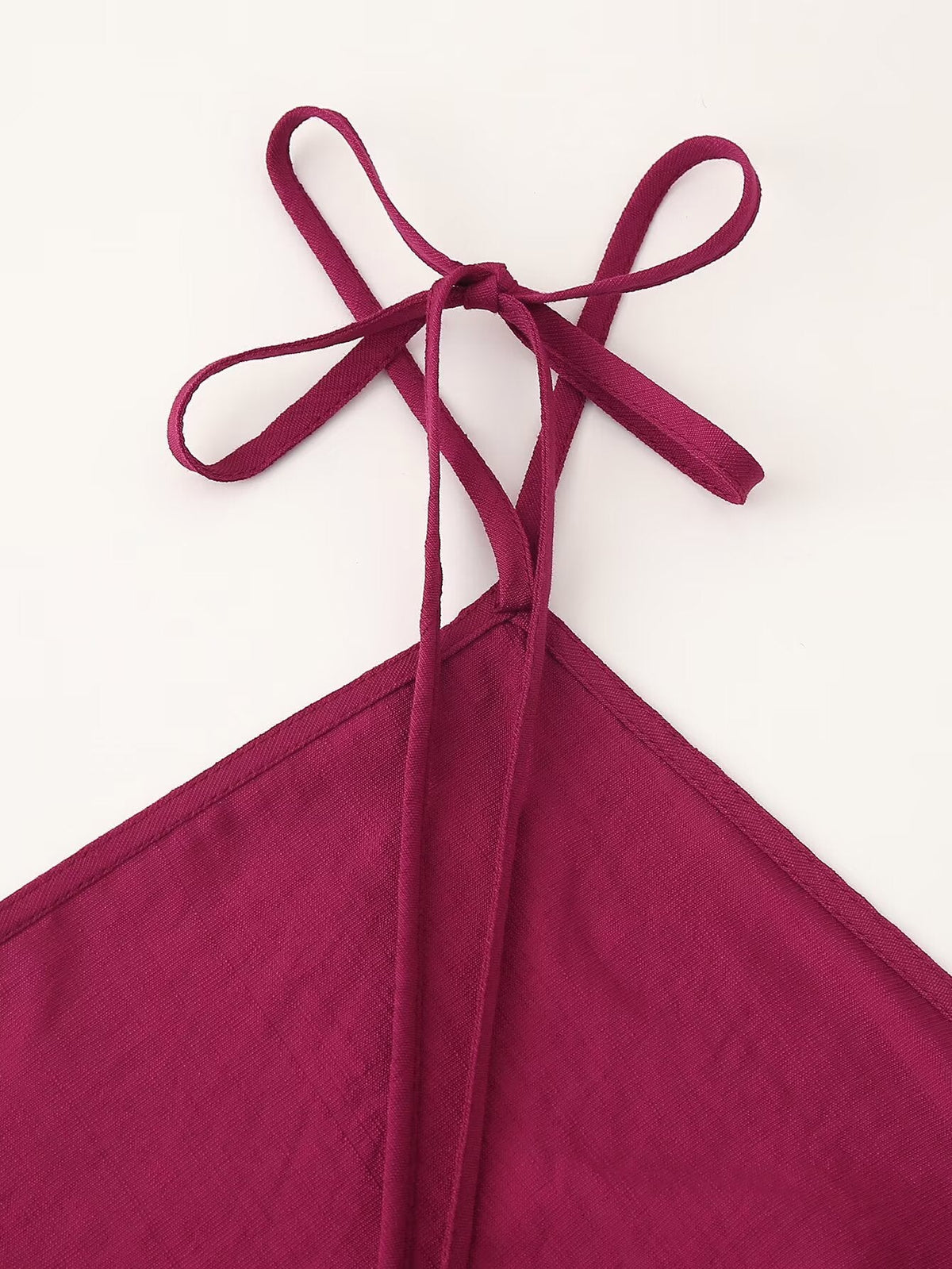 Spring Women Clothing Elegant Silk Satin Texture Underwear Halter Dress