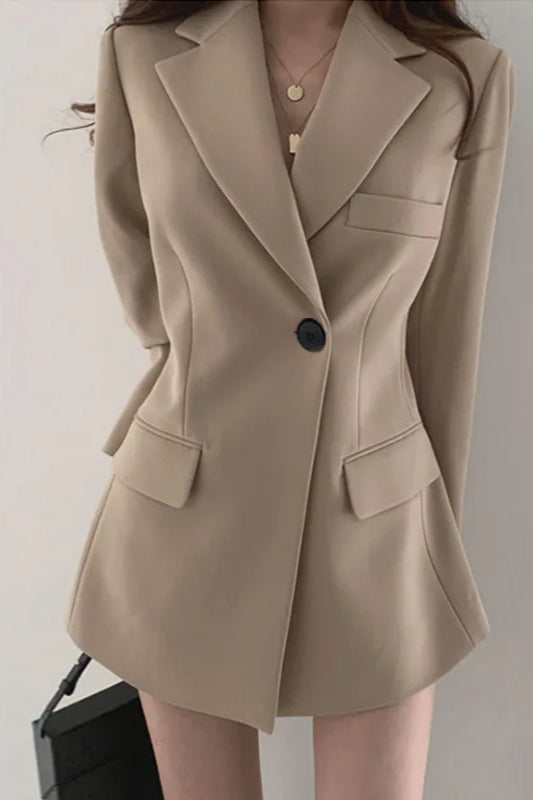 Elegant Pocket Office Blazer