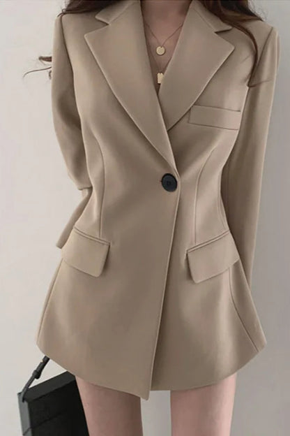 Elegant Pocket Office Blazer