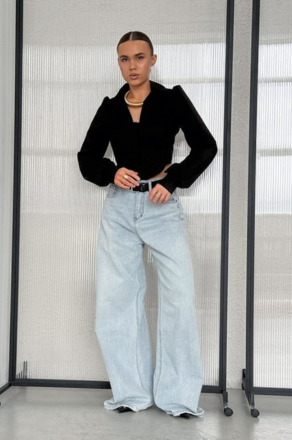 Sophisticated Poly Cotton Blouse
