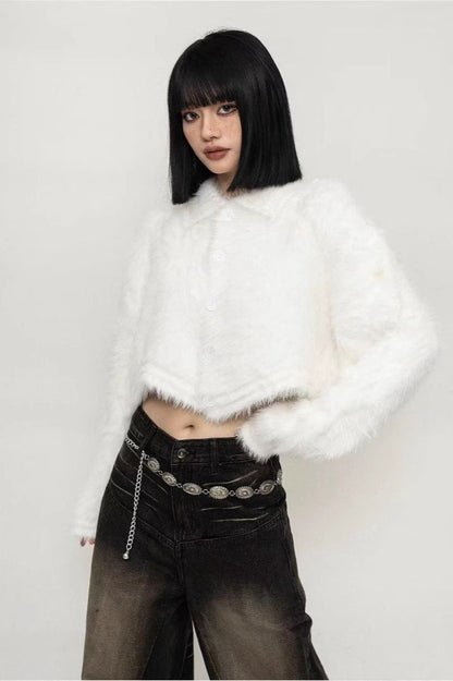 Short Knit Sweater