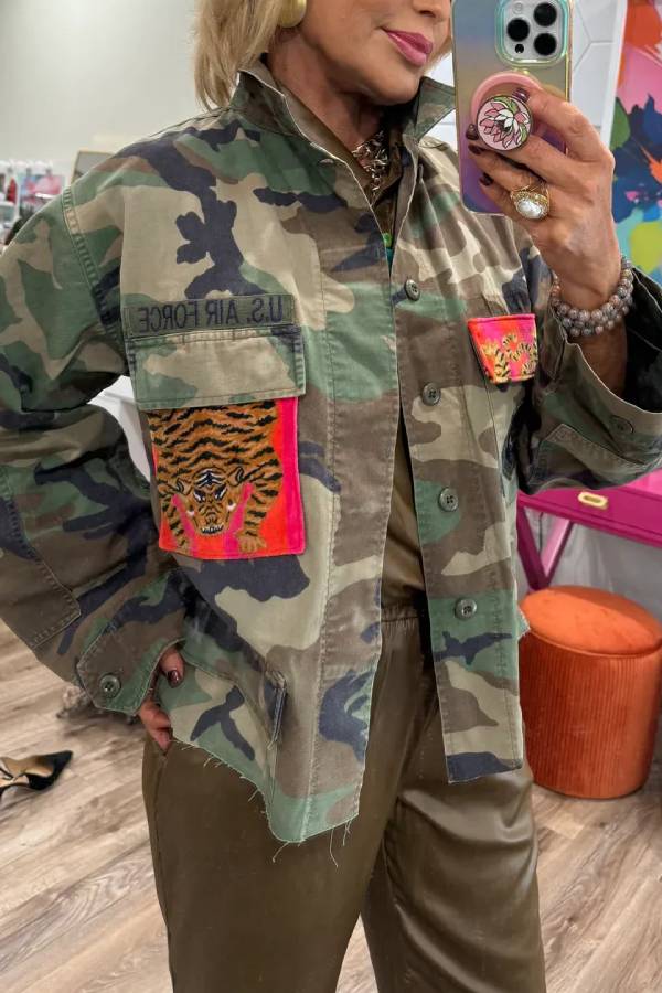Authentic Vintage Camouflage Jacket