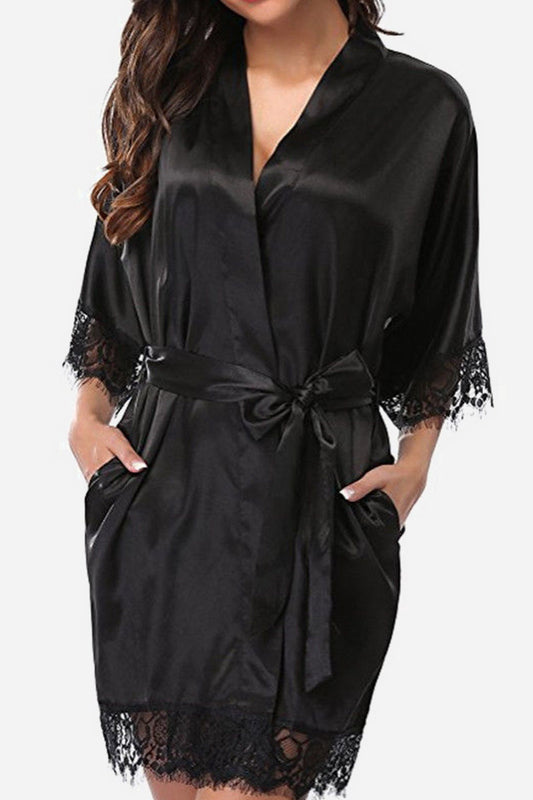 Camisón sexy de encaje holgado (3 colores)