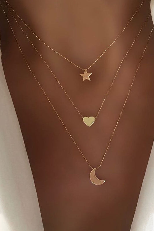 Accesorios Sencillos de Moda con Collares Sólidos