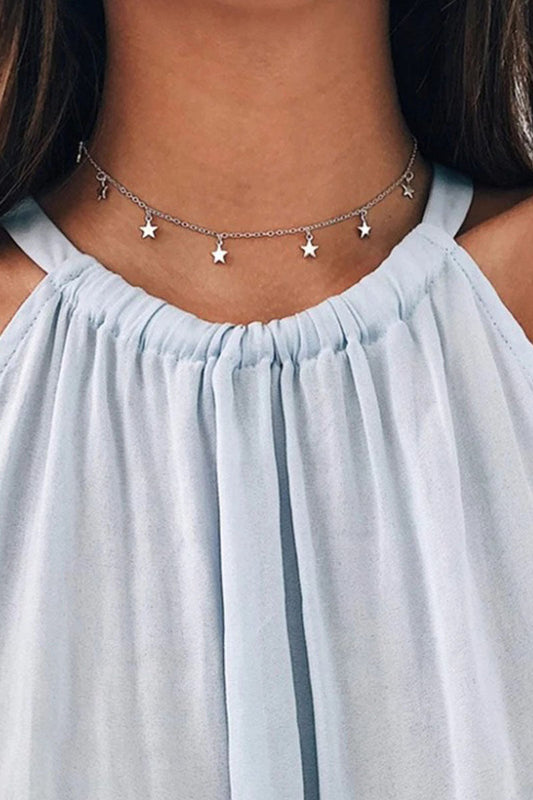 Accesorios de Moda Sencilla: Collares Sólidos