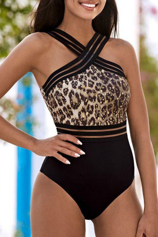 Trajes de Baño Sencillos de Moda con Aberturas