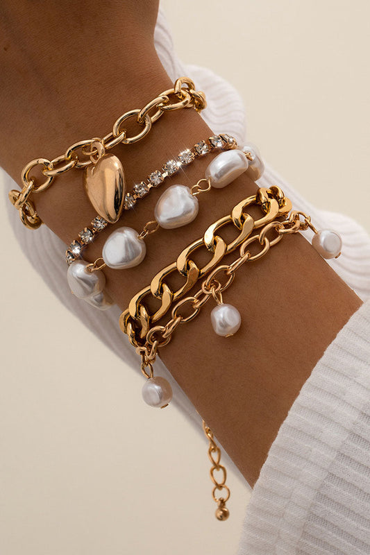 Pulseras Sólidas Diarias de Moda