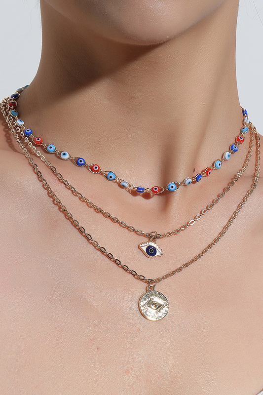 Collares tubo con cuentas patchwork de Fashion Street
